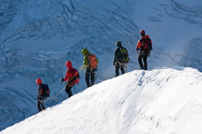 alpinisme en cordée alpinisme en cordée